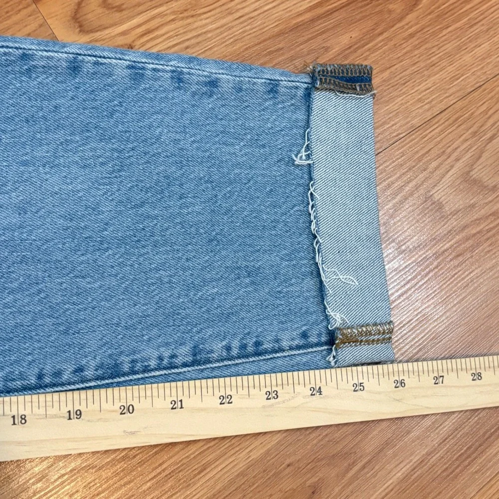 Madewell Women's Jeans Blue Size 27 Curvy Vintage Light Wash Distressed‎ NWOT - Picture 8 of 11